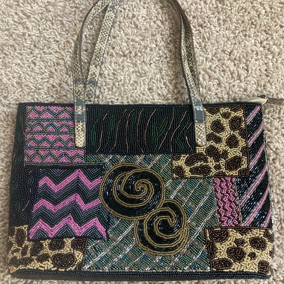 RARE Fendi Beaded Hand Bag - Picture 2 of 13
